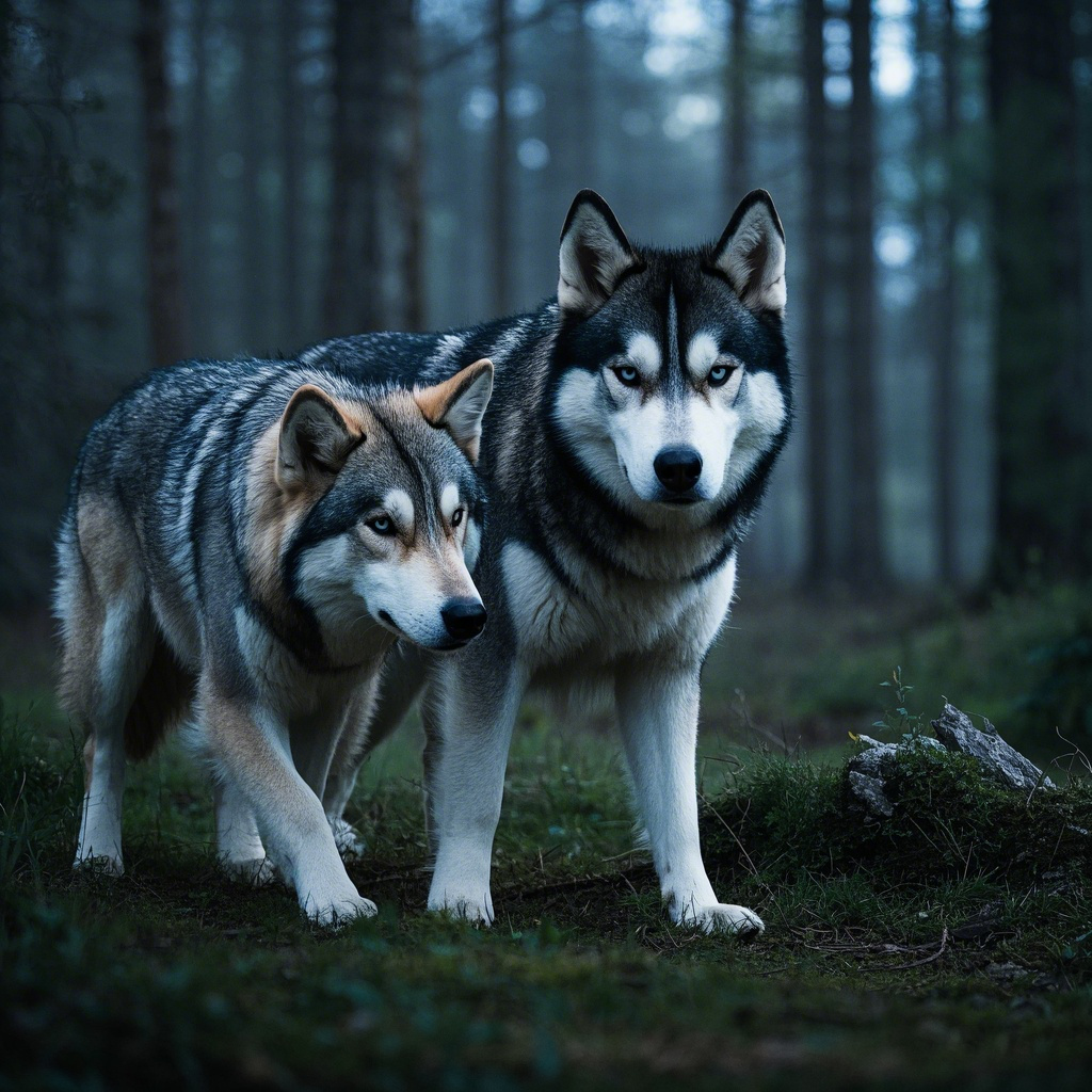 Title: The Surprising Truth About Huskies and Wolves: Separating Fact from Fiction