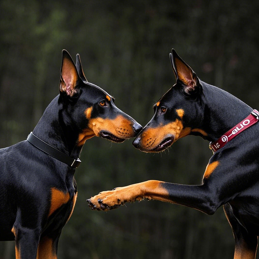 Title: Understanding and Managing Conflict Behavior in Doberman Pinschers