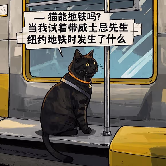 “Can Cats Ride Subways? What Happened When I Tried Taking Mr. Whiskers on the NYC Metro”