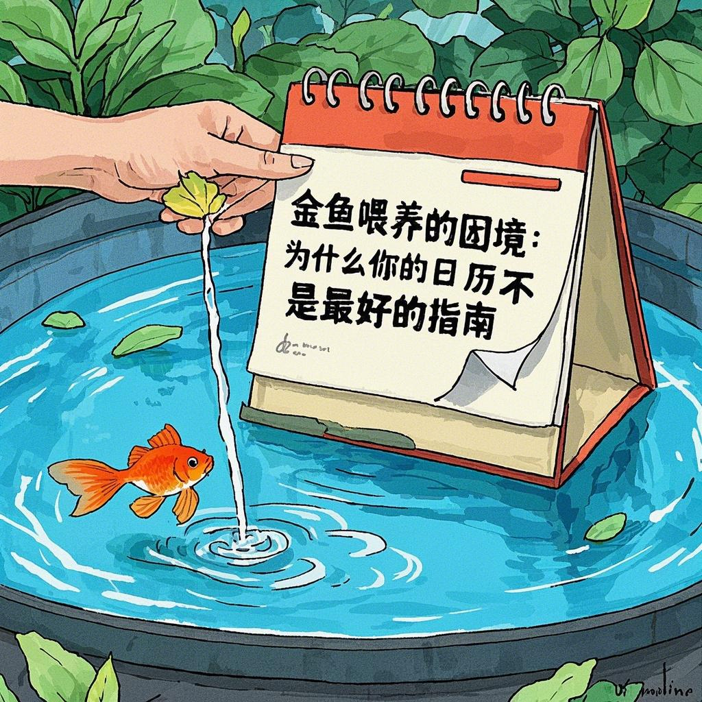 “The Goldfish Feeding Dilemma: Why Your Calendar Isn’t the Best Guide”
