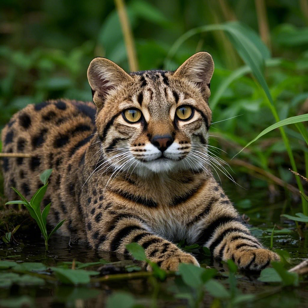 The Fishing Cat: A Master of Wetland Survival and the Urgent Call for Conservation