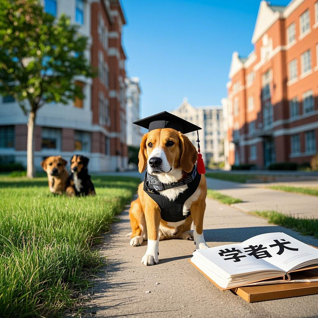 The Rise of Campus “Scholar Dogs”: A Phenomenon Blurring the Lines Between Stray Animals and Academia