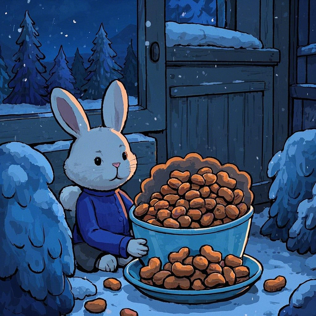 "The Midnight Munchies Mystery: Why Your Rabbit’s Winter Nights Are Full of Snacks (Not Sleep)