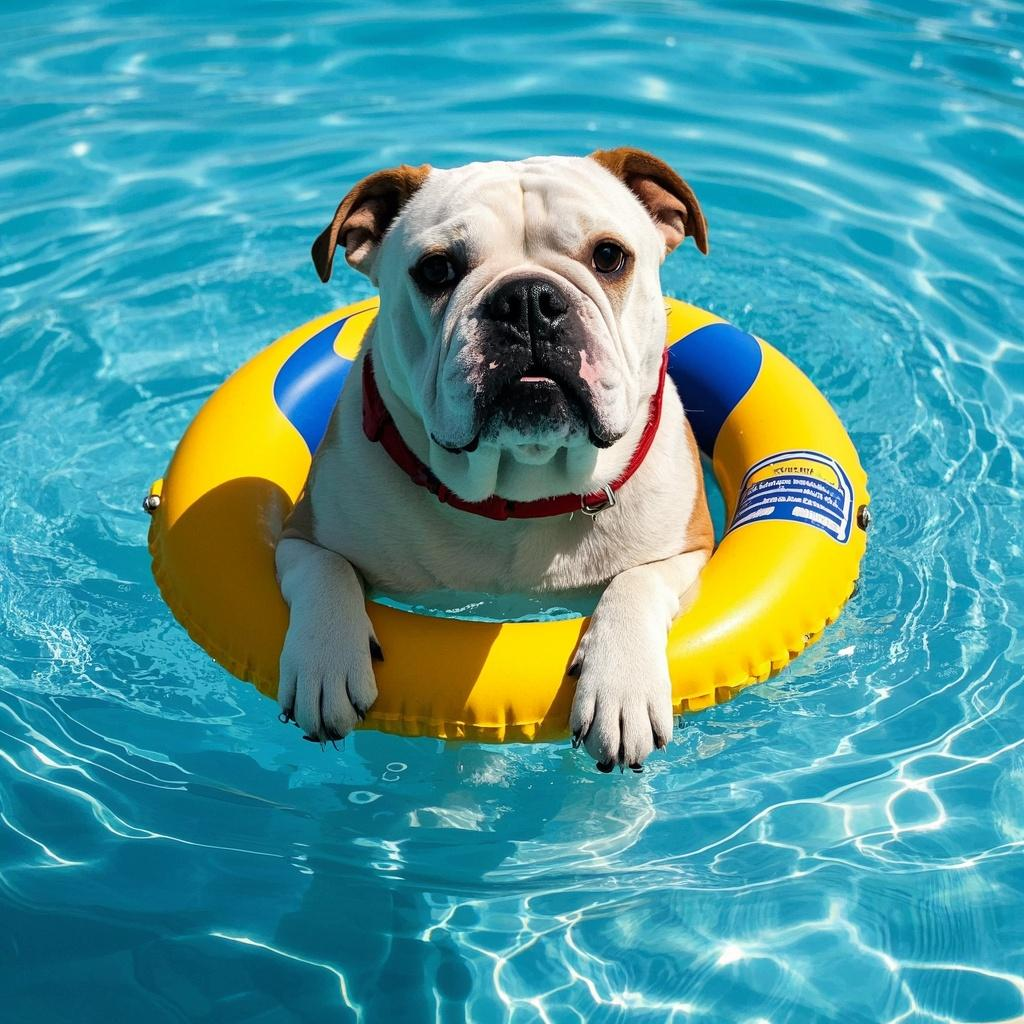 “Wait—My Bulldog Needs Floaties?!” The Real Scoop on Dogs and Swimming