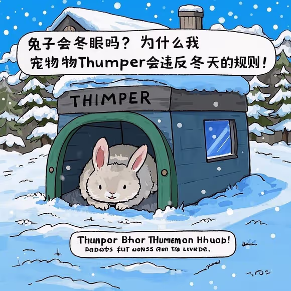 “Do Rabbits Hibernate? Why My Pet Thumper Defies Winter’s Rules”