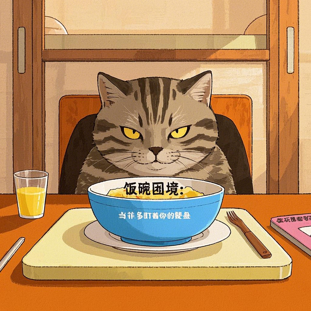 “The Rice Bowl Dilemma: When Fido Eyes Your Dinner Plate”