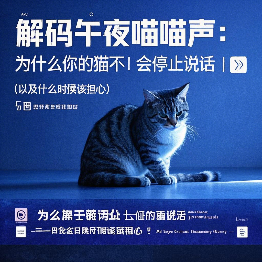 “Decoding Midnight Meows: Why Your Cat Won’t Stop Talking (And When to Worry)”